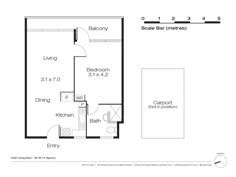 Floorplan of Homely apartment listing, 389 Stirling Highway, Claremont WA 6010
