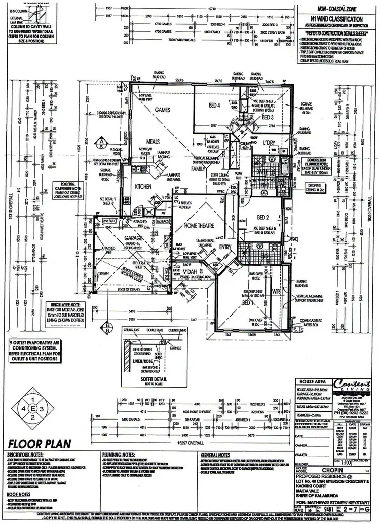 Floorplan of Homely house listing, 64 Myerson Crescent, Maida Vale WA 6057