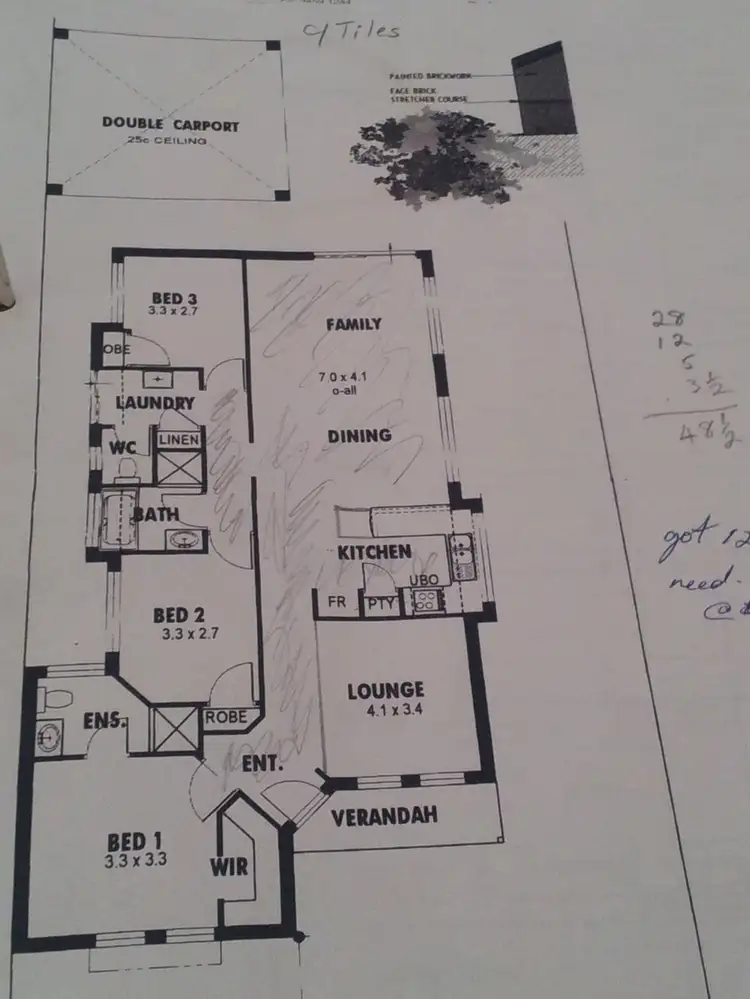 Floorplan of Homely house listing, 53 Zaragoza Drive, Port Kennedy WA 6172
