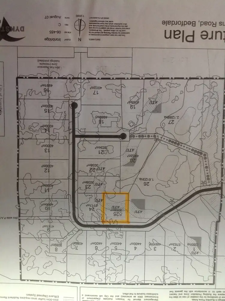 Floorplan of Homely land listing, 27 Vincent Lookout, Bedfordale WA 6112