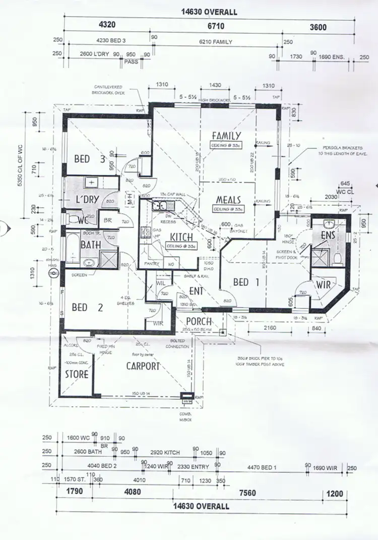 Floorplan of Homely house listing, 32A Mullings Way, Myaree WA 6154