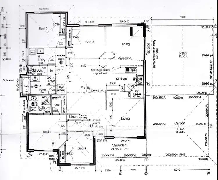 Floorplan of Homely house listing, 13 Sommet Street, Castletown WA 6450
