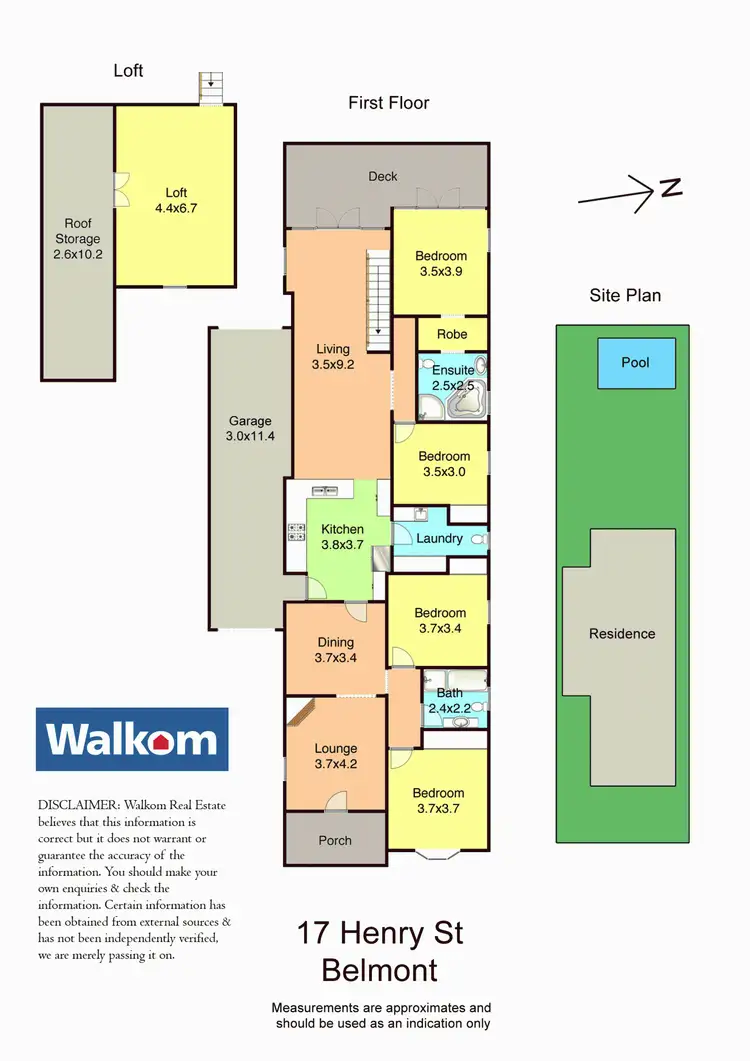 Floorplan of Homely house listing, 17 Henry Street, Belmont NSW 2280