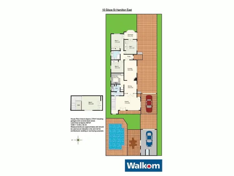 Floorplan of Homely house listing, 10 Silsoe Street, Hamilton East NSW 2303