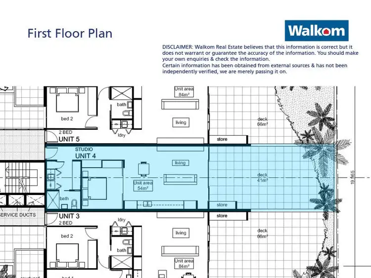 Floorplan of Homely apartment listing, 4/45 Bolton Street, Newcastle NSW 2300