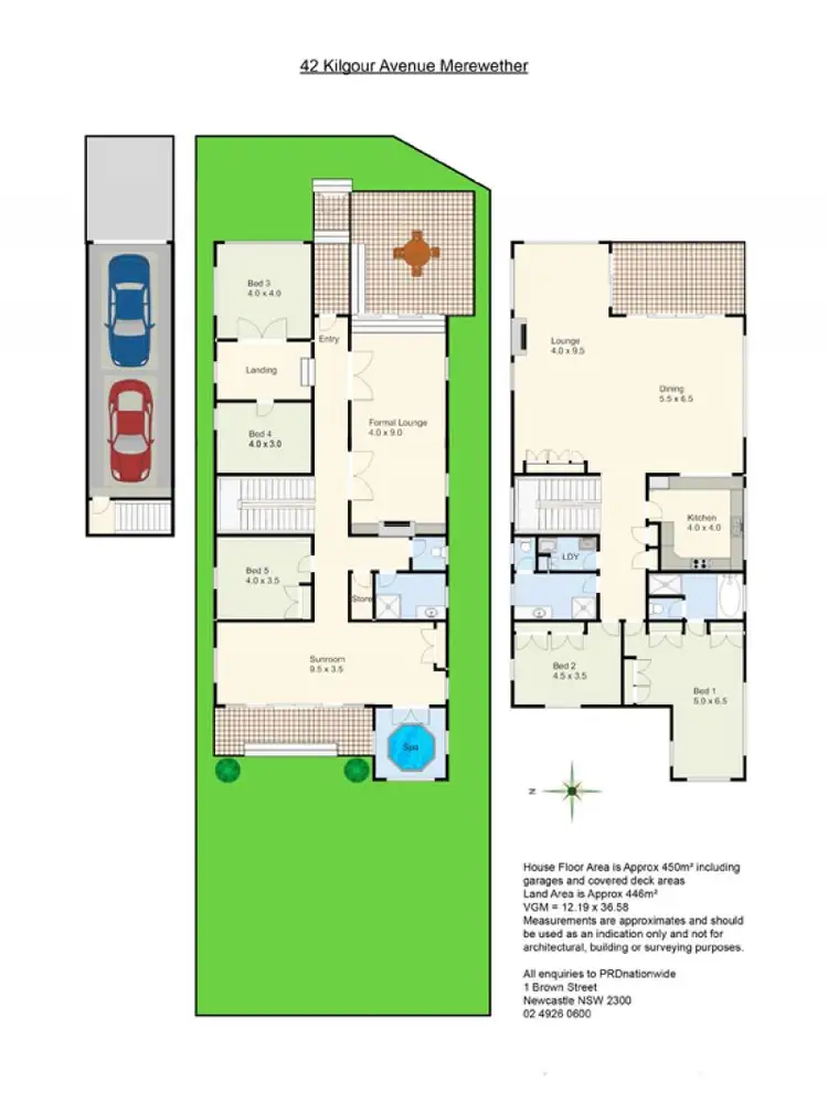 Floorplan of Homely house listing, 42 Kilgour Avenue, Merewether NSW 2291
