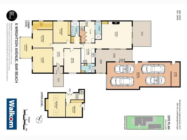 Floorplan of Homely house listing, 6 Wrightson Avenue, Bar Beach NSW 2300