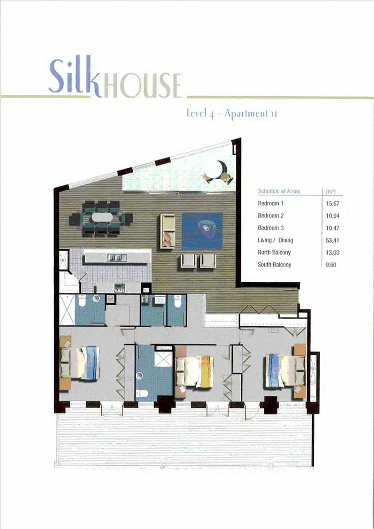 Floorplan of Homely apartment listing, 11/200 Hunter Street, Newcastle NSW 2300