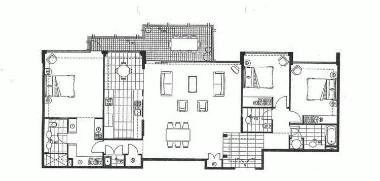 Floorplan of Homely apartment listing, 5/304 Wharf Road, Newcastle NSW 2300