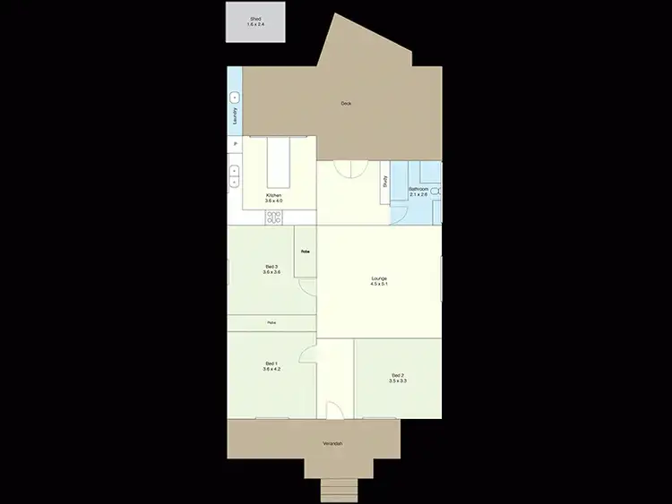 Floorplan of Homely house listing, 22 Norfolk Avenue, Islington NSW 2296