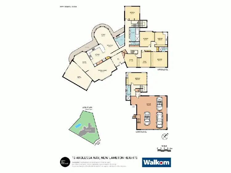 Floorplan of Homely house listing, 16 Ardlessa Way, New Lambton Heights NSW 2305