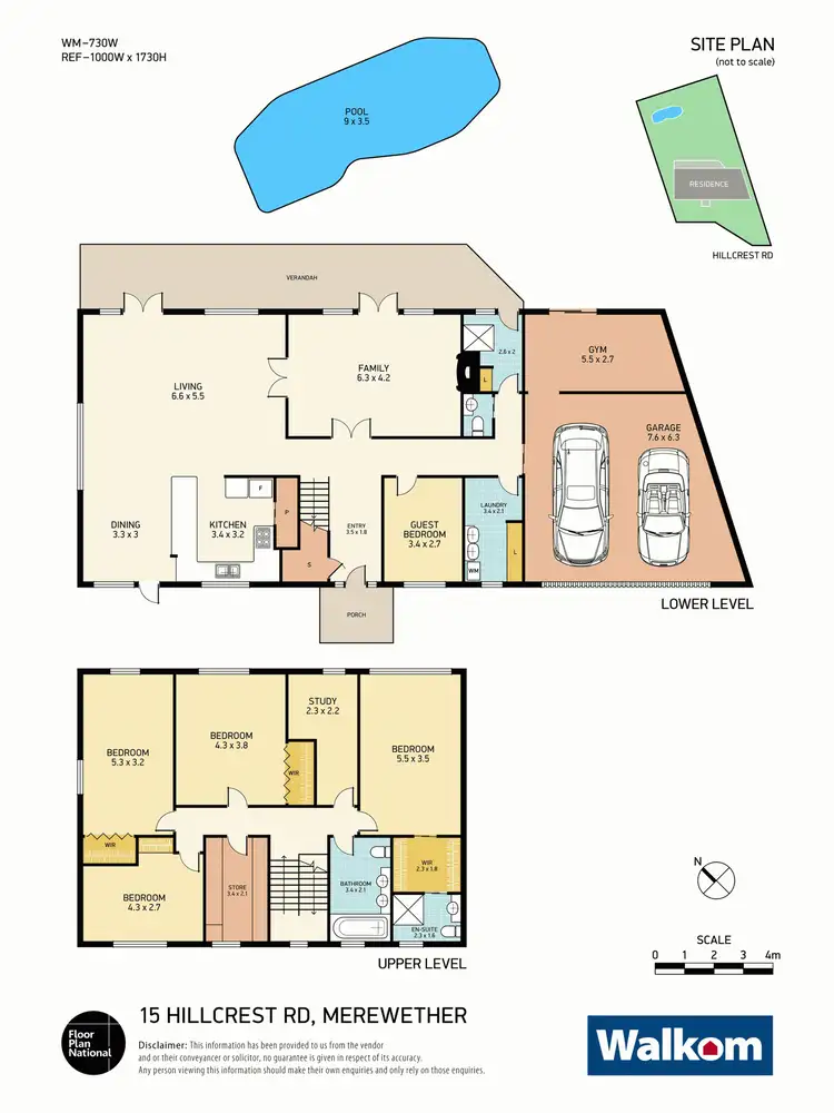 Floorplan of Homely house listing, 15 Hillcrest Road, Merewether NSW 2291