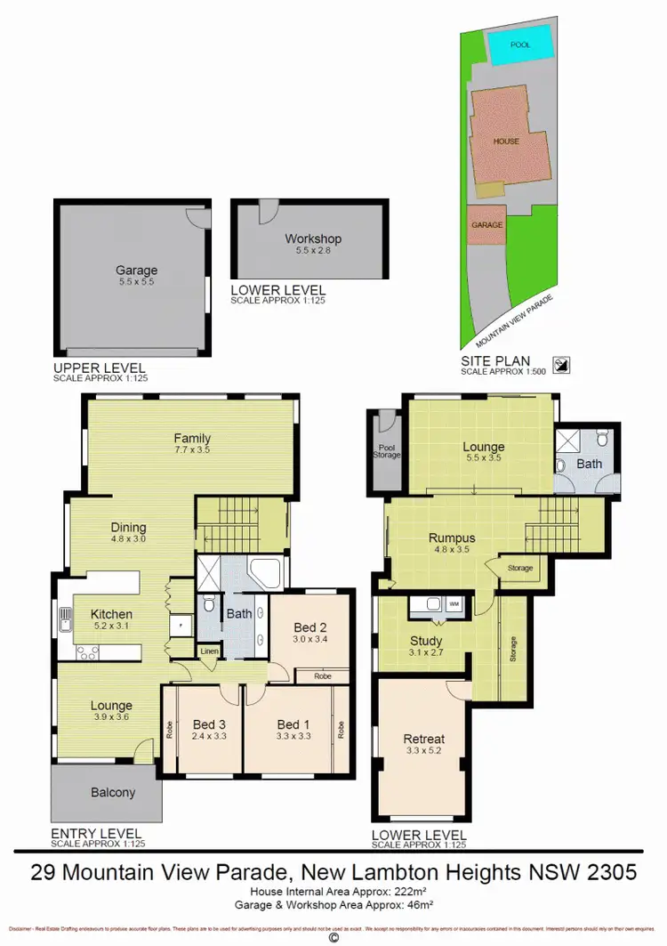 Floorplan of Homely house listing, 29 Mountain View Parade, New Lambton Heights NSW 2305
