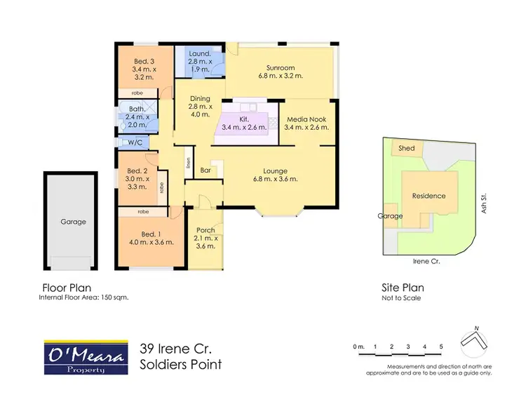 Floorplan of Homely house listing, 39 Irene Crescent, Soldiers Point NSW 2317