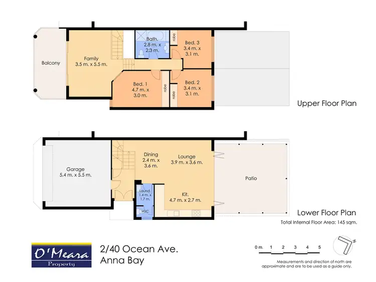 Floorplan of Homely semi-detached listing, 2/40 Ocean Avenue, Anna Bay NSW 2316