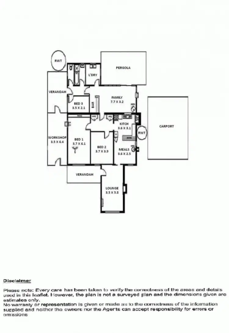 Floorplan of Homely house listing, Address available on request