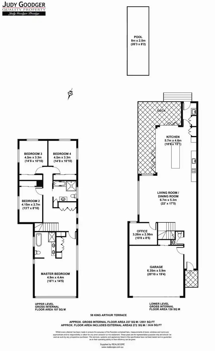 Floorplan of Homely house listing, 58 King Arthur Terrace, Tennyson QLD 4105