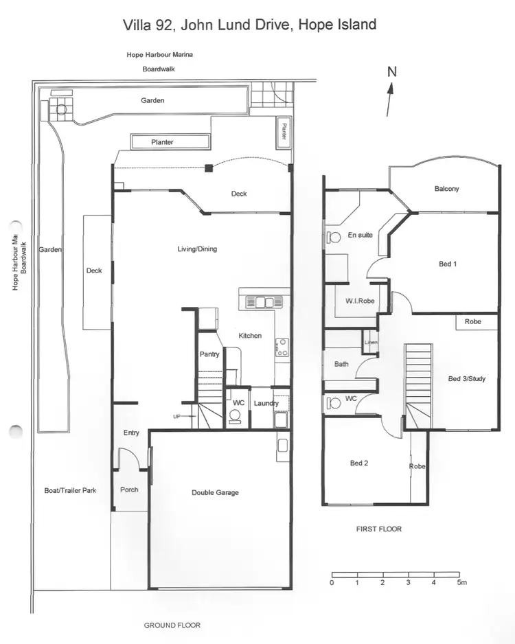 Floorplan of Homely house listing, 92 John Lund Drive, Hope Island QLD 4212