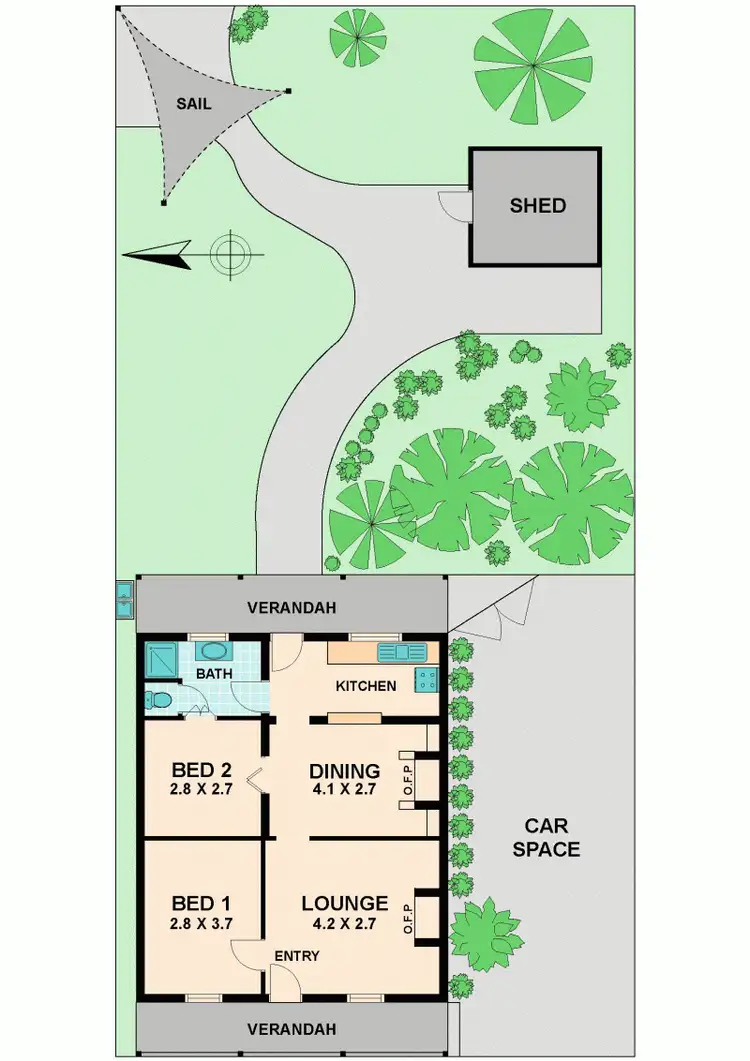 Floorplan of Homely house listing, 52 MELBOURNE STREET, Kilmore VIC 3764