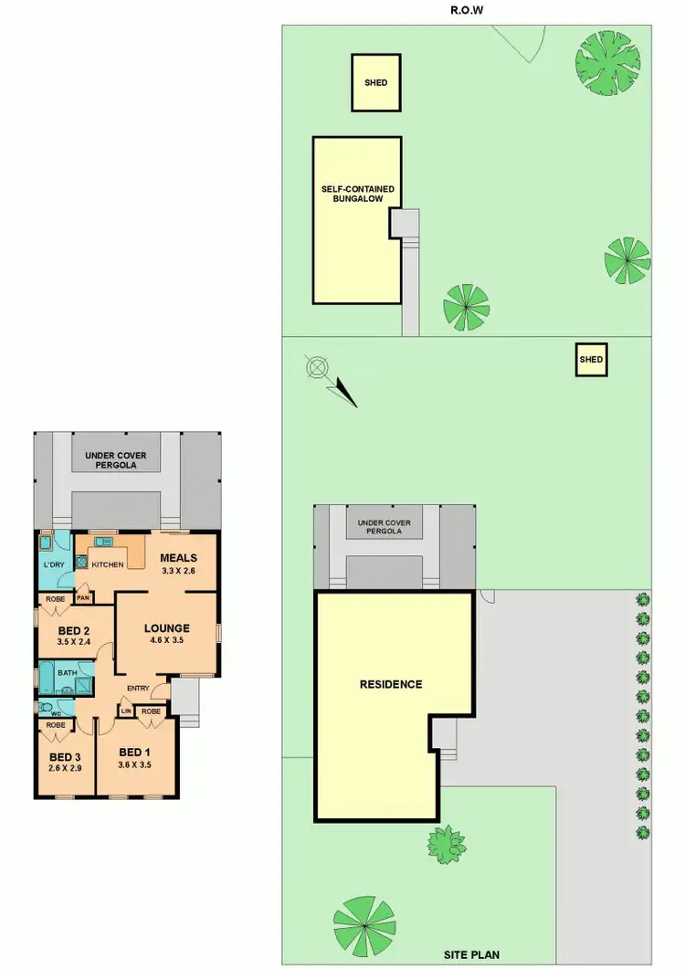Floorplan of Homely house listing, 46 JAMIESON STREET, Broadford VIC 3658