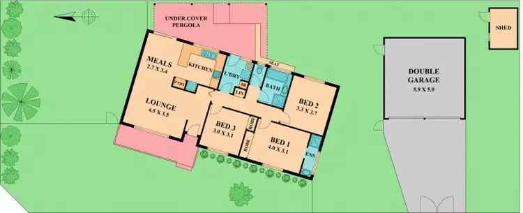 Floorplan of Homely house listing, 89 QUEEN STREET, Wallan VIC 3756