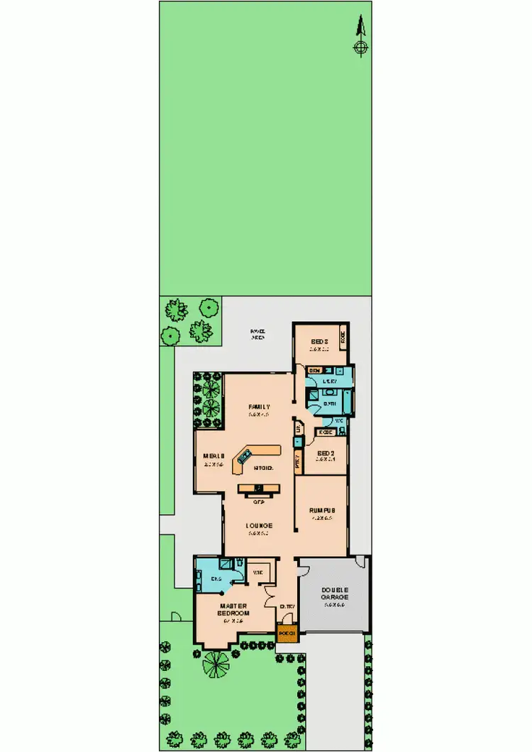 Floorplan of Homely house listing, 42 AUGUSTA WAY, Wallan VIC 3756