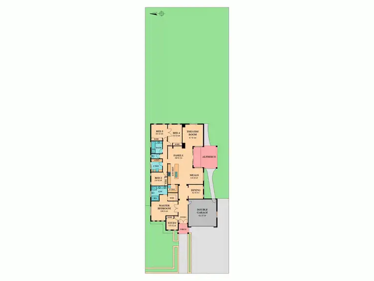 Floorplan of Homely house listing, 27 DAKOTA PLACE, Wallan VIC 3756
