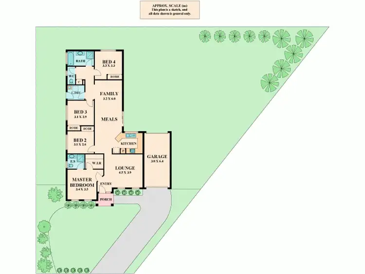 Floorplan of Homely house listing, 6 NASH COURT, Wallan VIC 3756