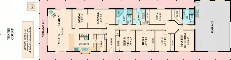 Floorplan of Homely house listing, 15 Hunts Road, Kilmore VIC 3764
