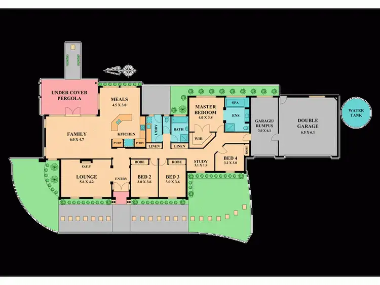 Floorplan of Homely house listing, 2 Ironbark Court, Hidden Valley VIC 3756