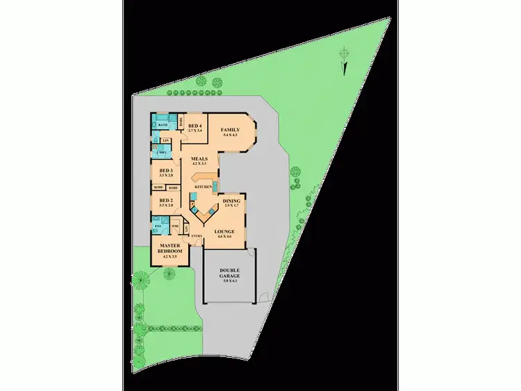 Floorplan of Homely house listing, Address available on request