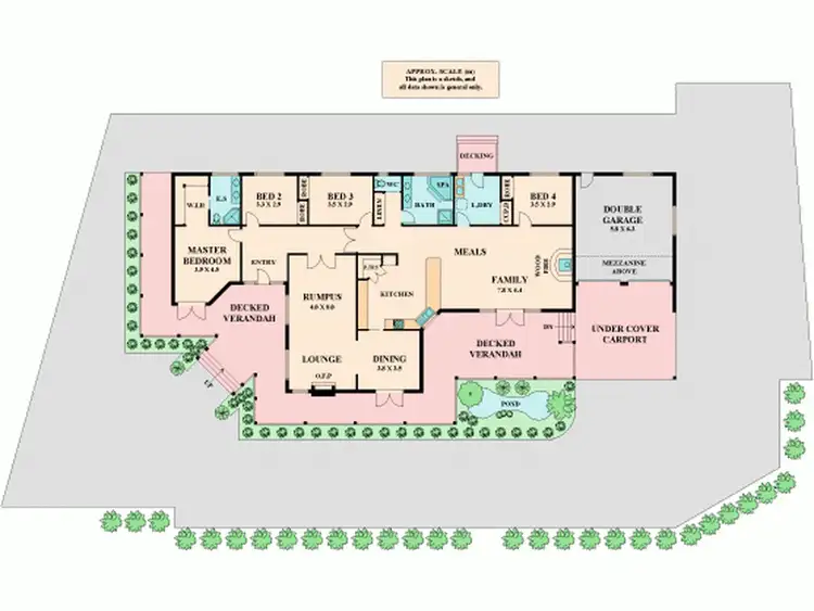 Floorplan of Homely house listing, Address available on request