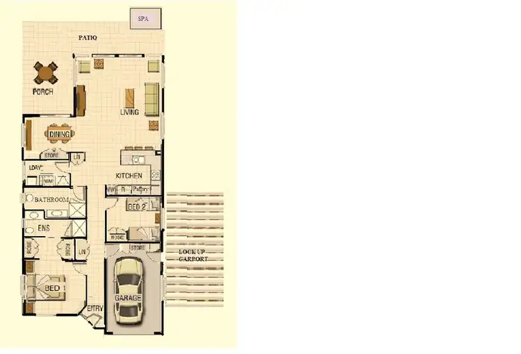 Floorplan of Homely house listing, 12 Kamala Court, Buderim QLD 4556