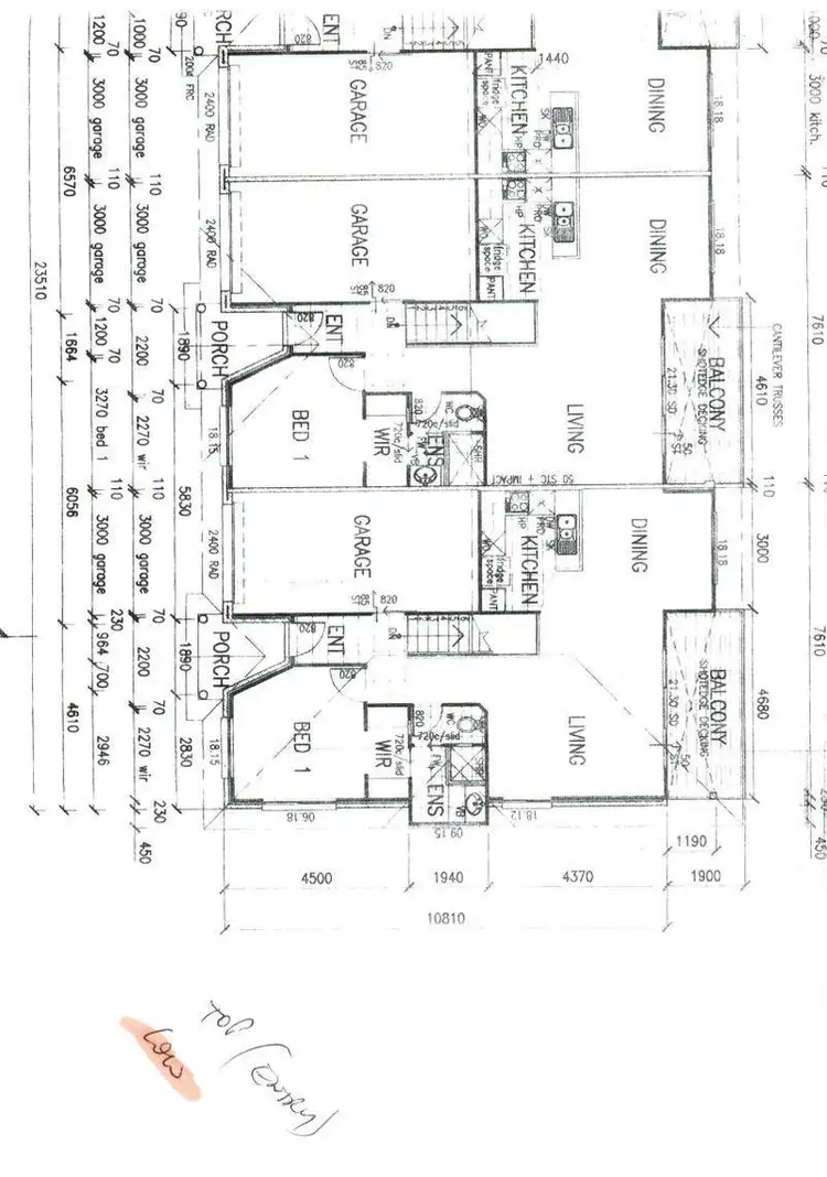 Floorplan of Homely townhouse listing, 15/232 Guineas Creek Road, Elanora QLD 4221