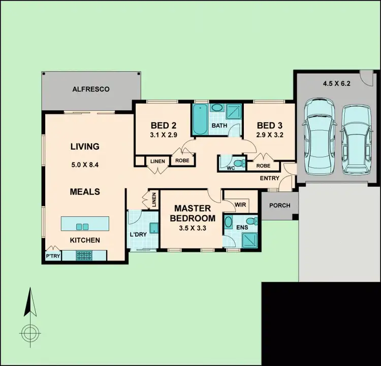 Floorplan of Homely house listing, 2/27 FERGUSON STREET, Broadford VIC 3658