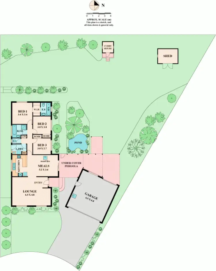 Floorplan of Homely house listing, 14 Butler Court, Wallan VIC 3756