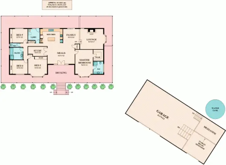 Floorplan of Homely house listing, 740 O'Gradys Road, Wandong VIC 3758