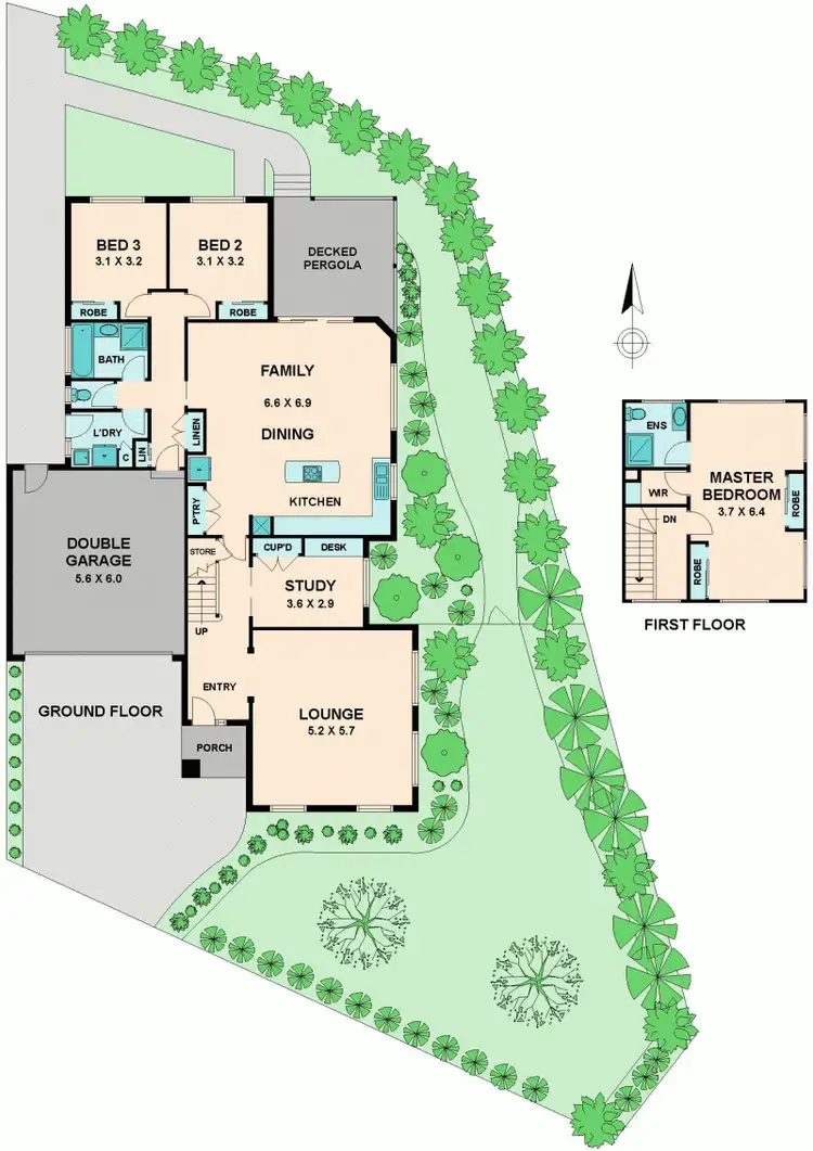 Floorplan of Homely house listing, 18 ST ANDREWS CLOSE, Hidden Valley VIC 3756