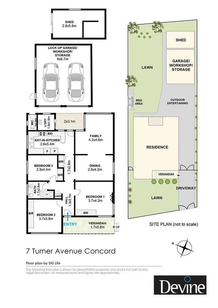 Floorplan of Homely house listing, 7 Turner Avenue, Concord NSW 2137