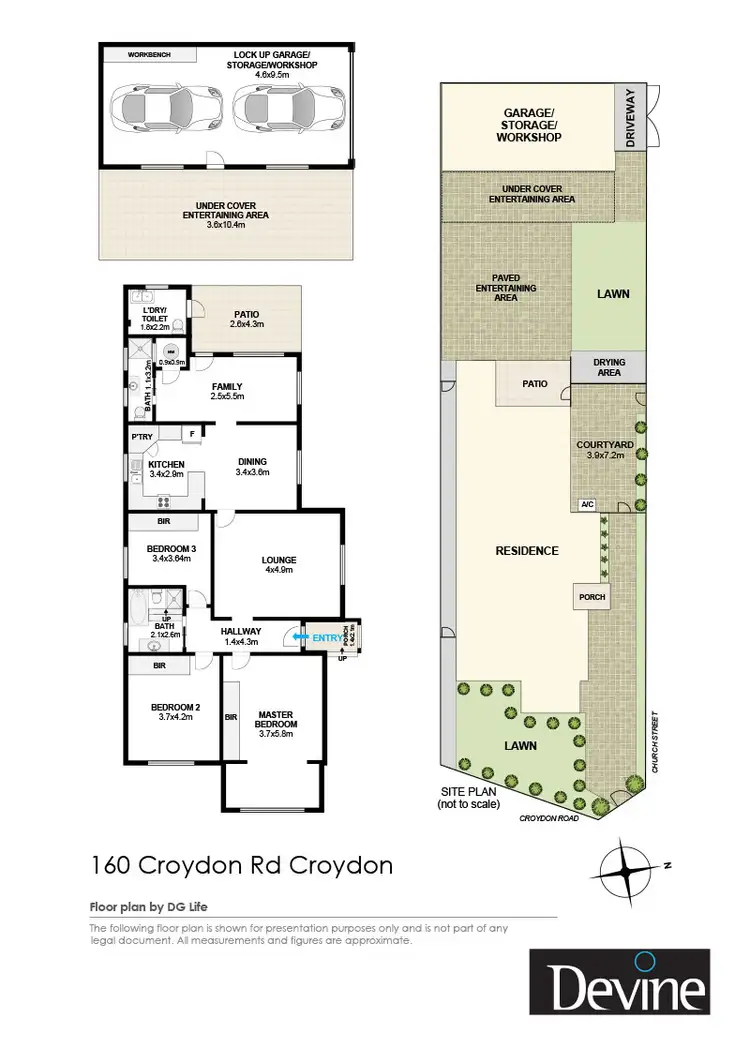 Floorplan of Homely house listing, 160 Croydon Road, Croydon NSW 2132