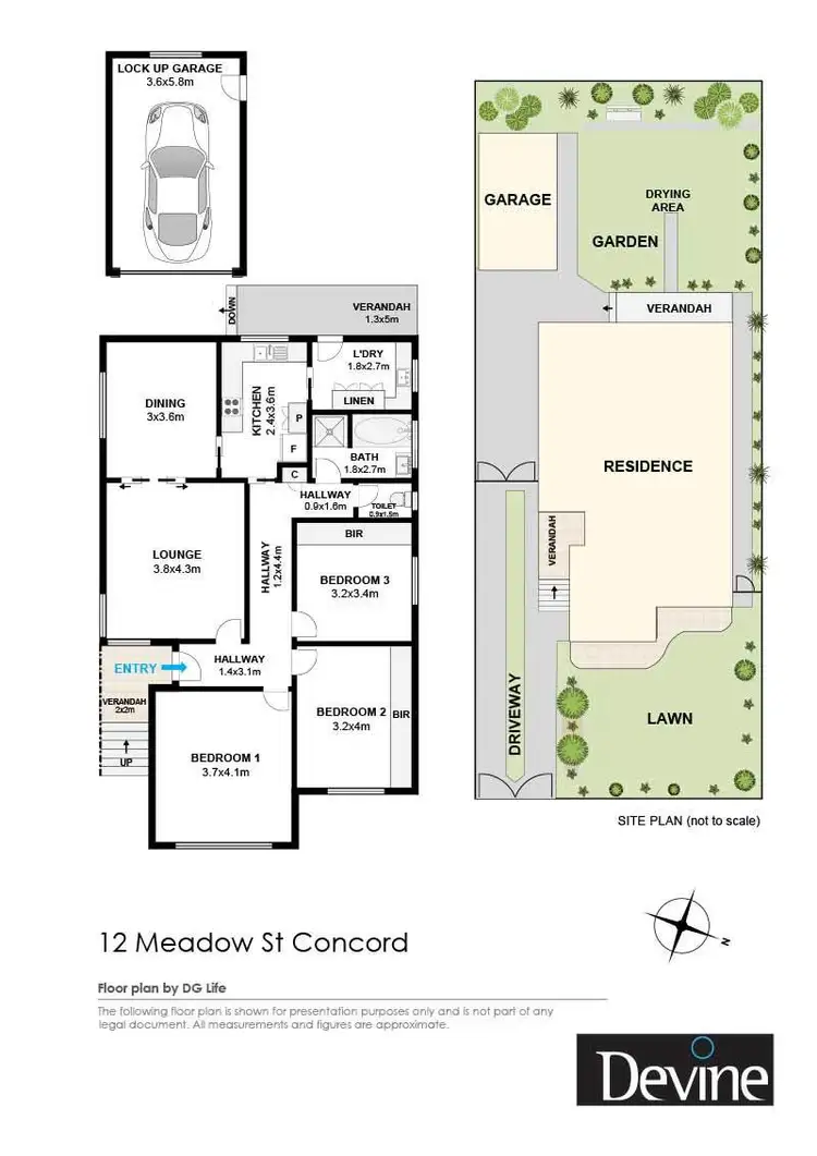 Floorplan of Homely house listing, 12 Meadow Street, Concord NSW 2137