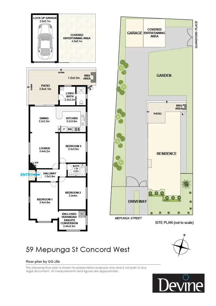 Floorplan of Homely house listing, 59 Mepunga Street, Concord West NSW 2138