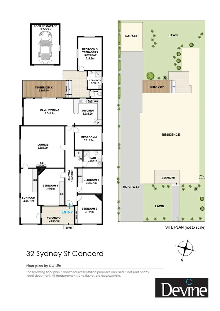 Floorplan of Homely house listing, 32 Sydney Street, Concord NSW 2137