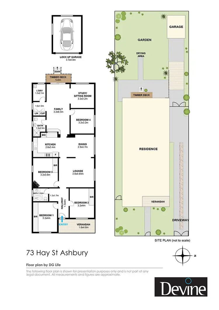 Floorplan of Homely house listing, 73 Hay Street, Ashbury NSW 2193