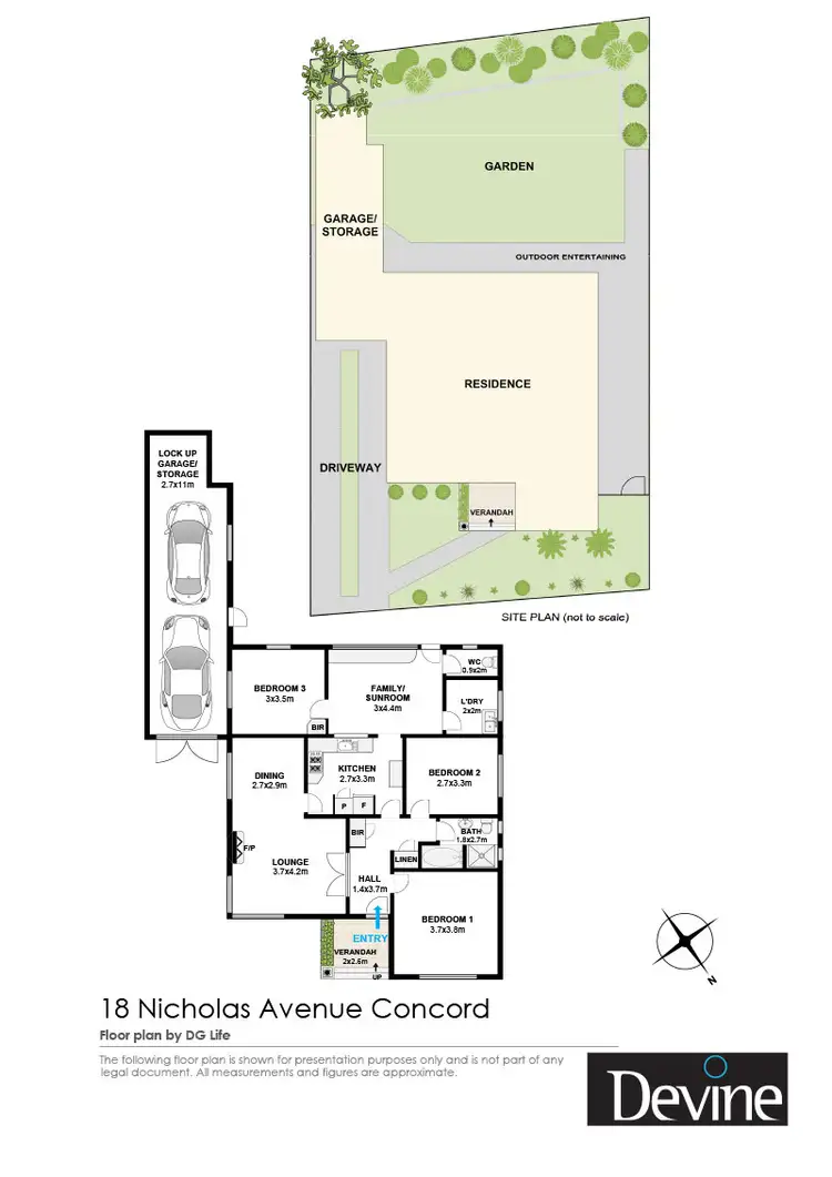 Floorplan of Homely house listing, 18 Nicholas Avenue, Concord NSW 2137