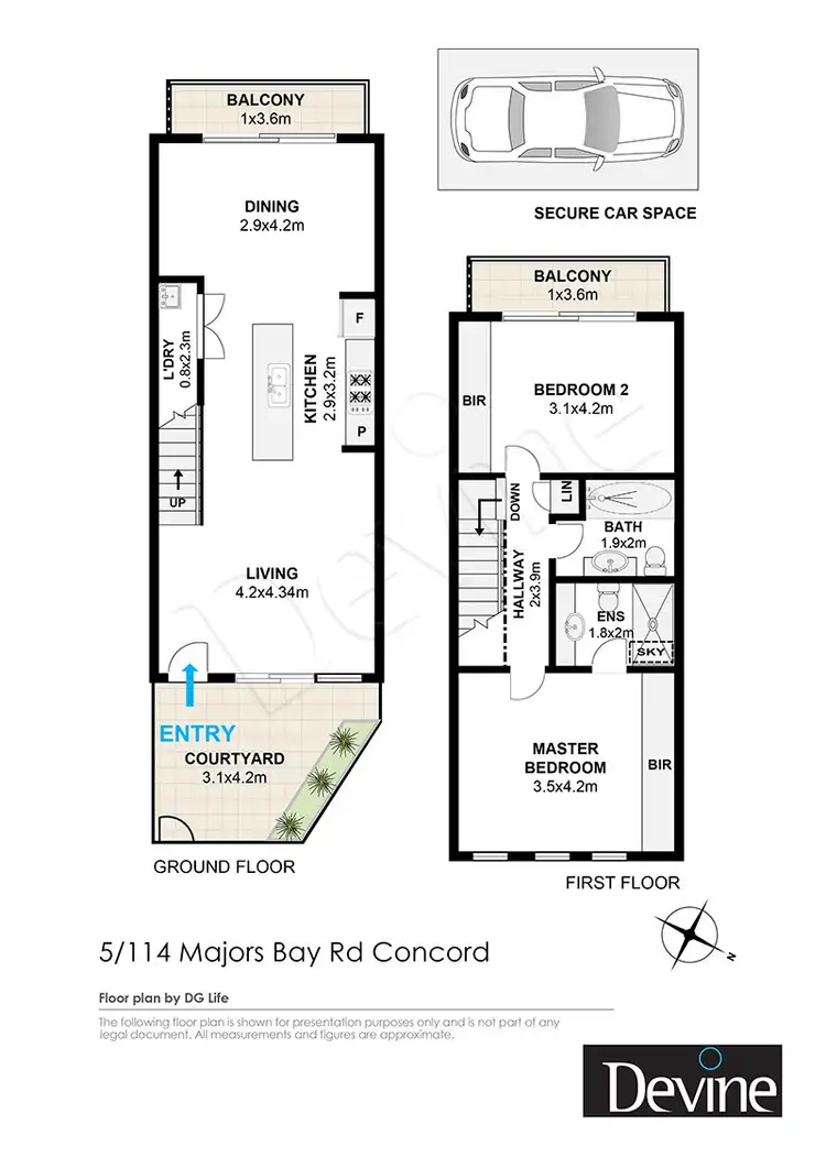 Floorplan of Homely apartment listing, 5/114 Majors Bay Road, Concord NSW 2137