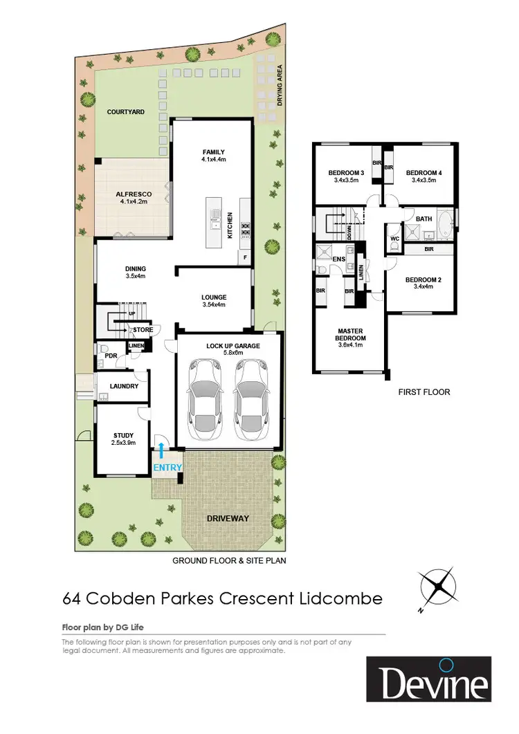 Floorplan of Homely house listing, 64 Cobden Parks Crescent, Lidcombe NSW 2141