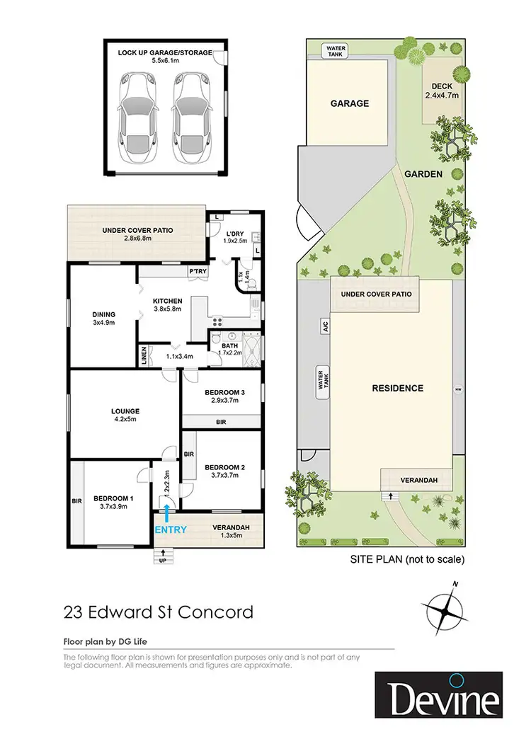 Floorplan of Homely house listing, 23 Edward Street, Concord NSW 2137