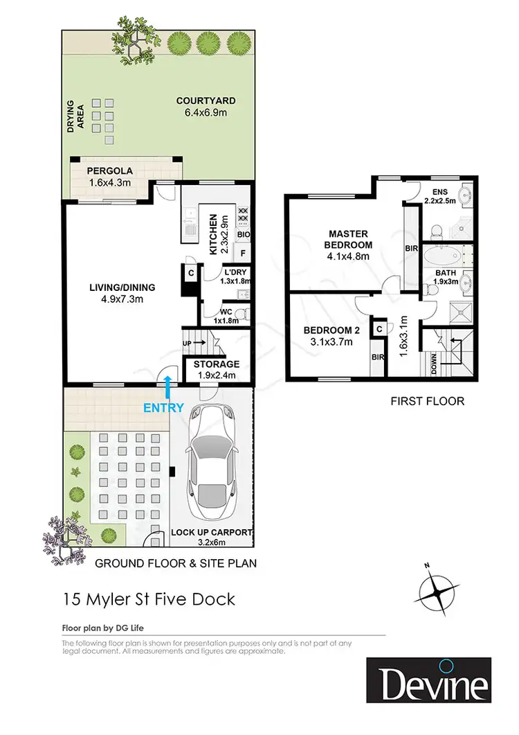 Floorplan of Homely house listing, 15 Myler Street, Five Dock NSW 2046