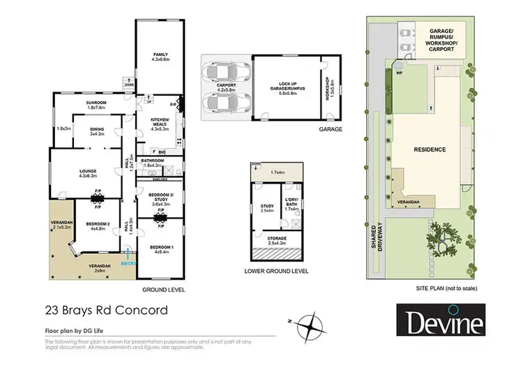 Floorplan of Homely house listing, 23 Brays Road, Concord NSW 2137